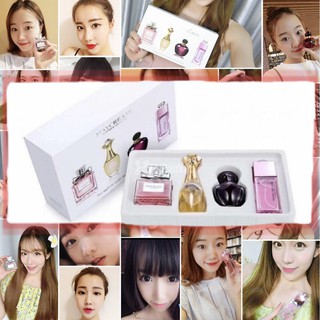 Sét Nước Hoa Nữ Mini Maycreate - 4 Chai Lớn 25mill