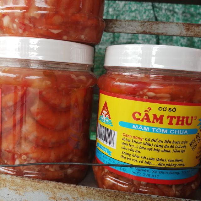 Mắm tôm chua Cẩm Thu 850g (đặc sản Gò Công, Tiền Giang)