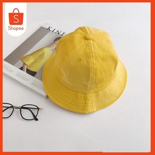 [GIÁ SỐC] Mũ Nón Maruko Rộng Vành Bucket Ullzang Kaki Nhung Siêu Cute