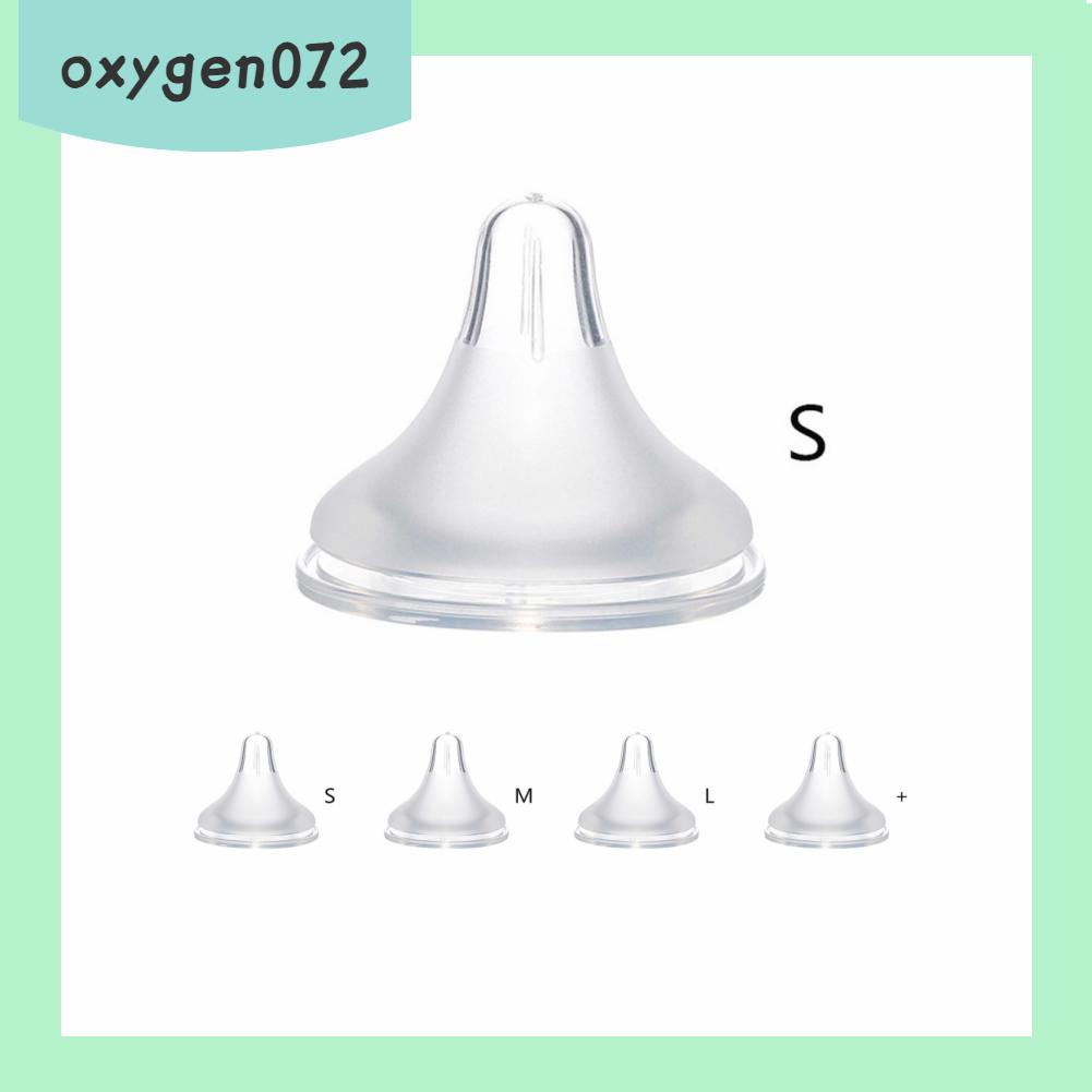 Oxygen072 Newborn Pacifier Soft Silicone Thickened Frosted Pacifiers for Breastfeeding Baby