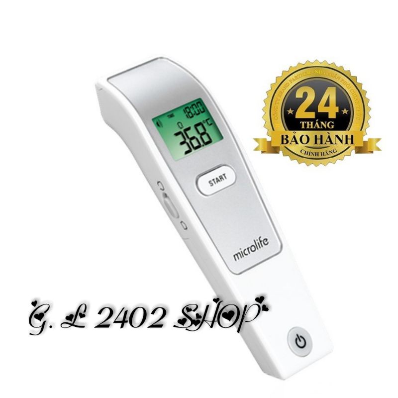 Nhiệt Kế Hồng Ngoại Đo Trán Microlife FR1MF1 Nhà sản xuất: Microlife Thụy Sĩ