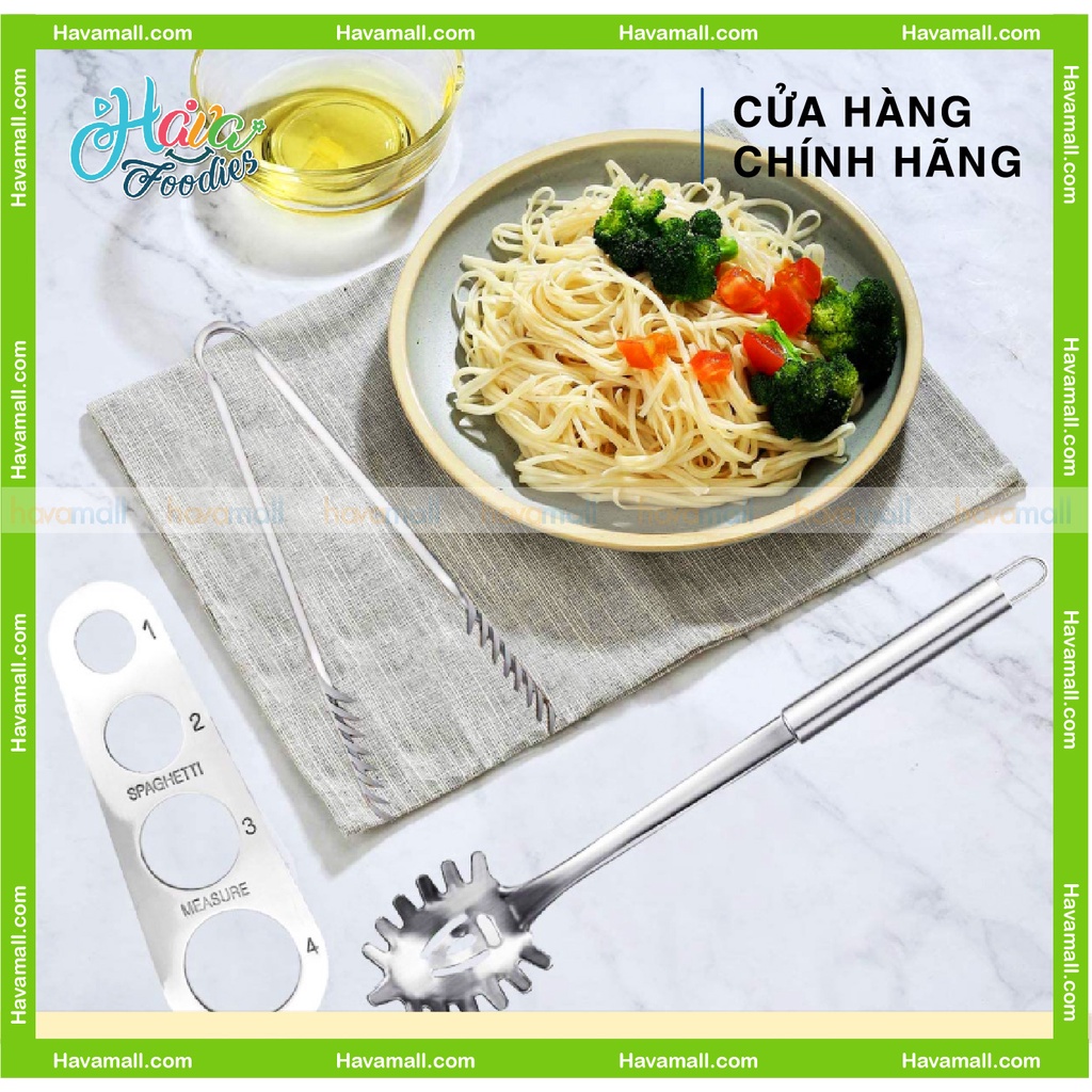 Dụng Cụ Đo Lường Mì Spaghetti 4 Lỗ Không Gỉ - Pasta Measure Tool