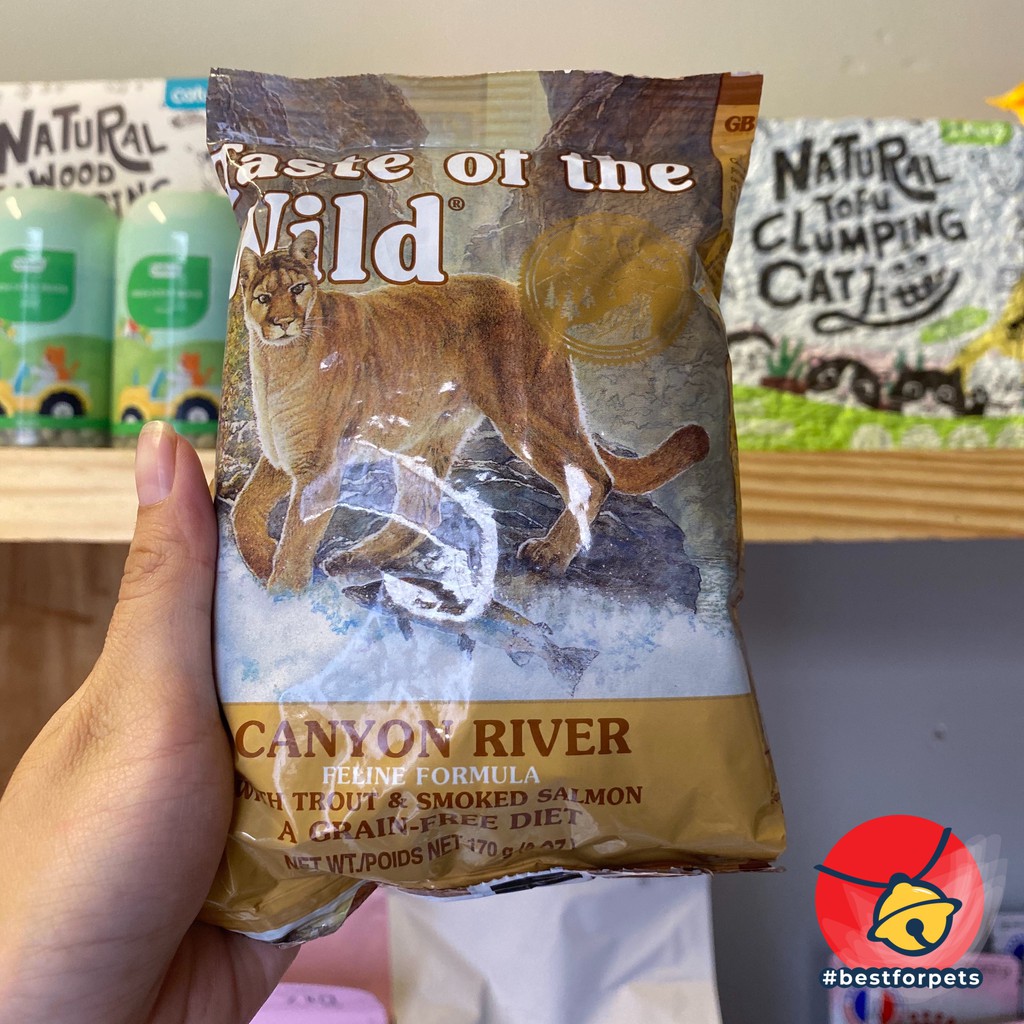 Thức ăn hạt Taste of The Wild cho mèo - Gói 170gr dùng thử