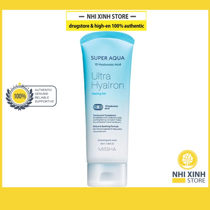 [MẪU MỚI] Tẩy Da Chết Missha Super Aqua Peeling Gel