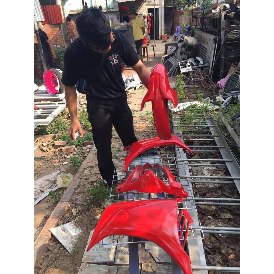 Sơn chính SAMURAI Màu đỏ nổi bật 400ml 15/23