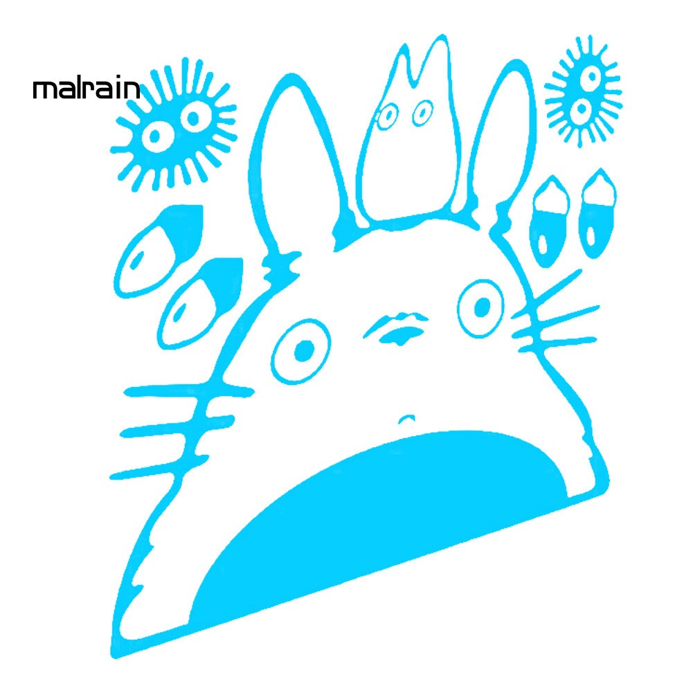 Hình dán trang trí xe hơi hình Totoro xinh xắn