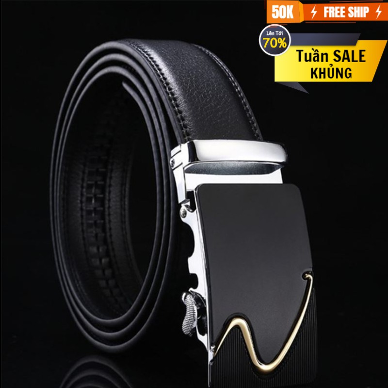 khóa tự động đai đen mặt khóa đầu nam vành đai giản dị chiến đấu nhiều mô hình giá rẻ