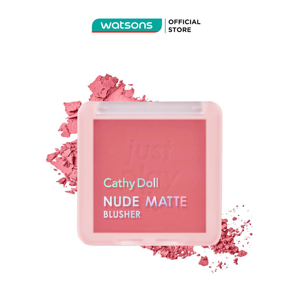 Phấn Má Hồng Cathy Doll Nude Matte Blusher 6g