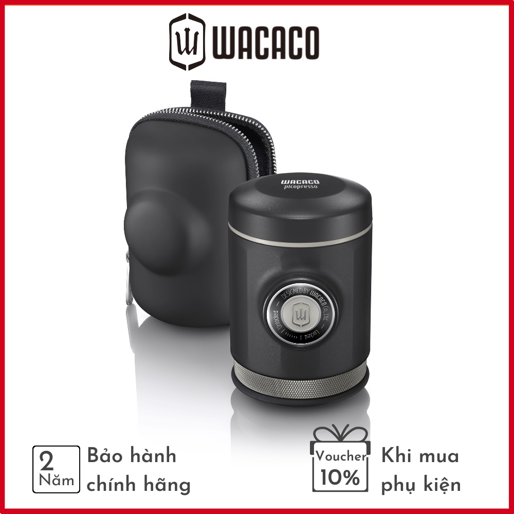 Bộ sản phẩm dụng cụ pha cà phê Wacaco Picopresso và máy xay 1Zpresso K-Max