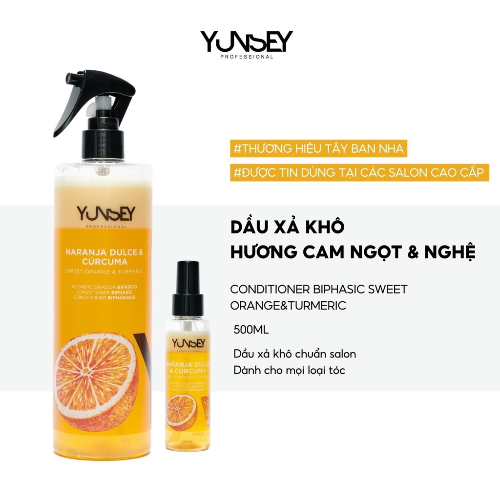 DẦU XẢ KHÔ DƯỠNG TÓC MỀM MƯỢT HƯƠNG TRÁI CÂY YUNSEY FOREST FRUITS CONDITIONER 500ML