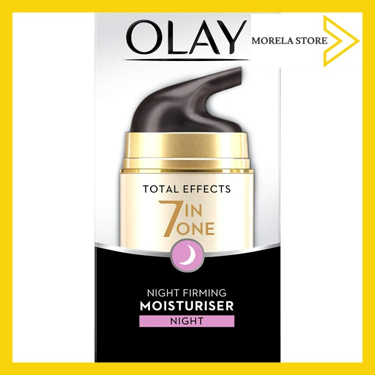 Kem dưỡng ẩm ban đêm Olay Total Effects 7-in-1 Anti Ageing Night Firming Moisturiser with Niacinamide, Vitamin C and E