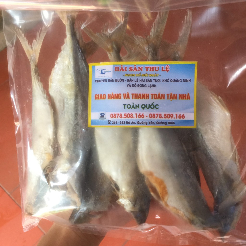 500g KHÔ CÁ NỤC HẤP MẶN 22-25 con/ CÁ NỤC KHÔ