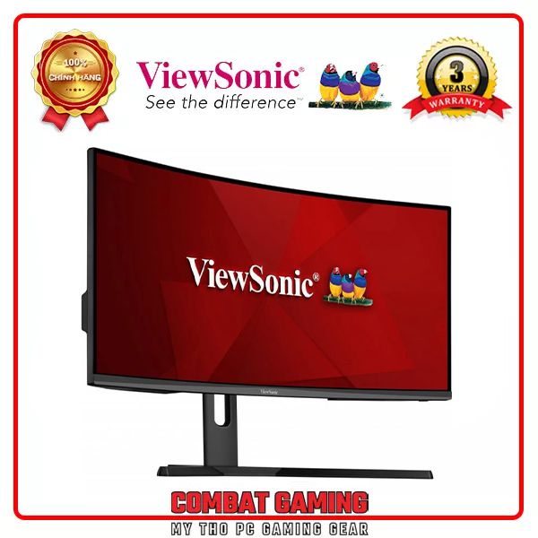 Màn Hình Cong ViewSonic VX3418 2KPC 34&quot;/WQHD/144Hz/1500R/1ms