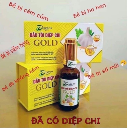 DẦU TỎI DIỆP CHI [CHÍNH HÃNG] Kháng Sinh Tự Nhiên Cho Cả gia đình