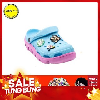 dép khủng long bít đầu lượn sóng 💖FREESHIP💖 dép cross bít đầu hotrend TU8221