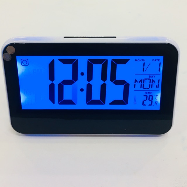 Đồng hồ để bàn đa chức năng báo thức , đo nhiệt kế