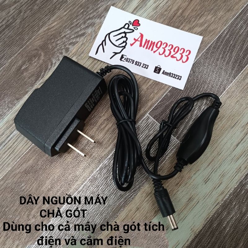 Dây sạc , Dây nguồn máy hơ ,máy mài làm nail  - Ann933233