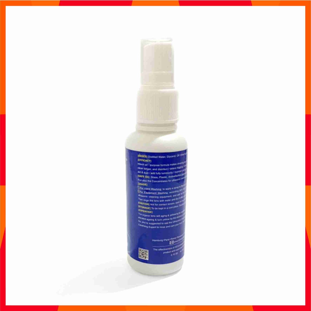 Nước rửa mắt kính dạng xịt chuyên dụng LENS CLEANER AO