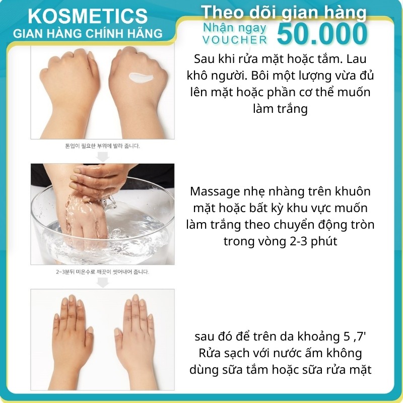 Kem tắm trắng toàn thân SECRET KEY Snow White Milky Pack 200 ml | BigBuy360 - bigbuy360.vn