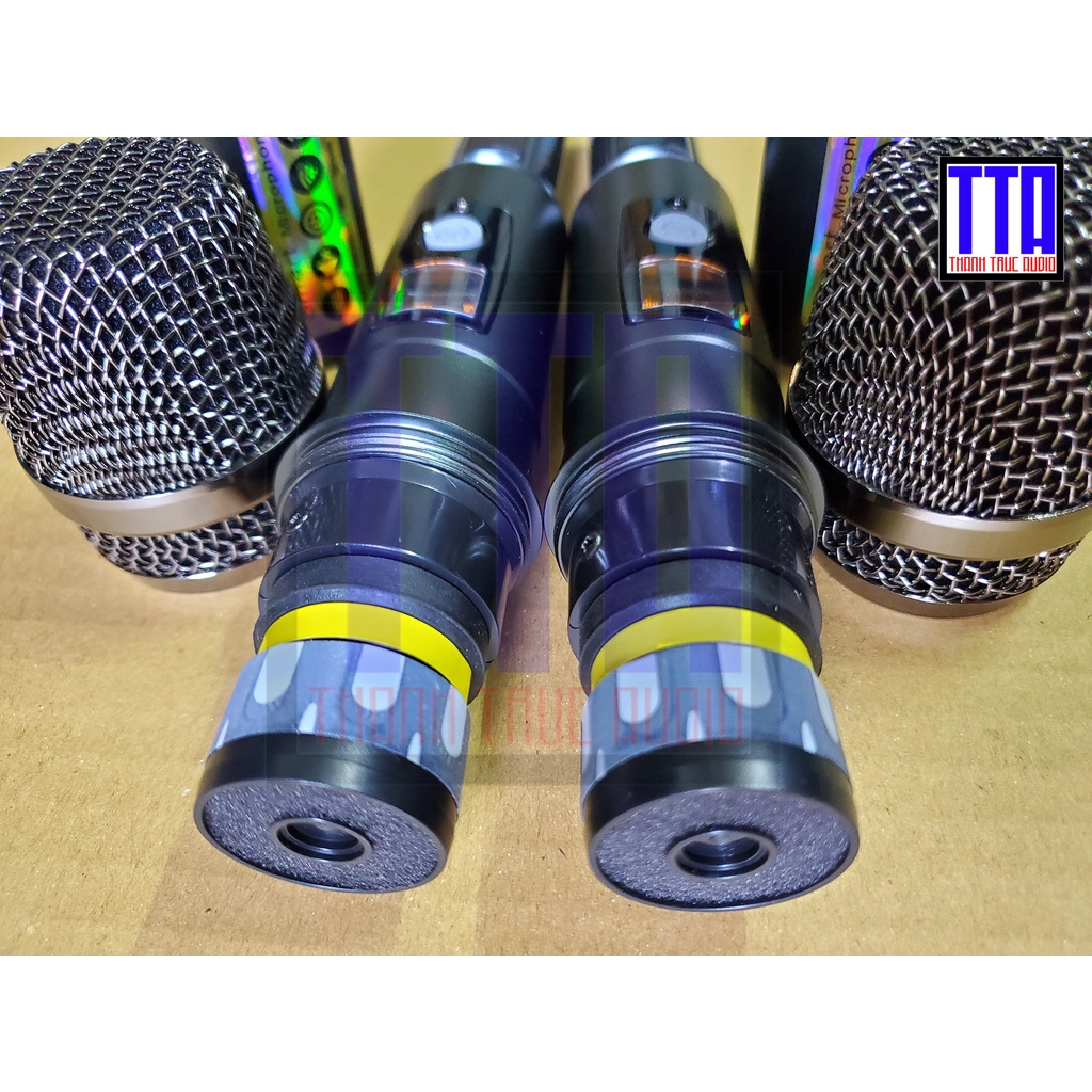 Micro loa kéo wireless Q32T UHF bo UGX - loại 1 đầu nhôm