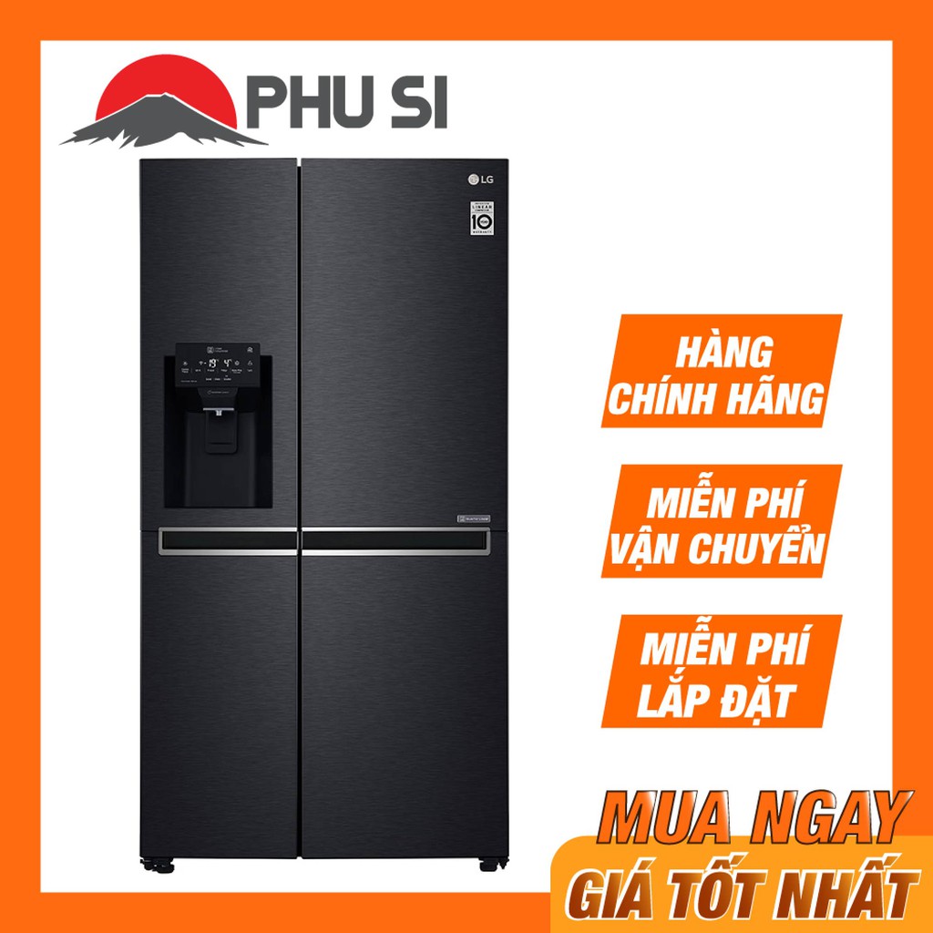 [GR-D247MC] - [MIỄN PHÍ GIAO LẮP] - Tủ lạnh LG Side by side Inverter 668L GR-D247MC