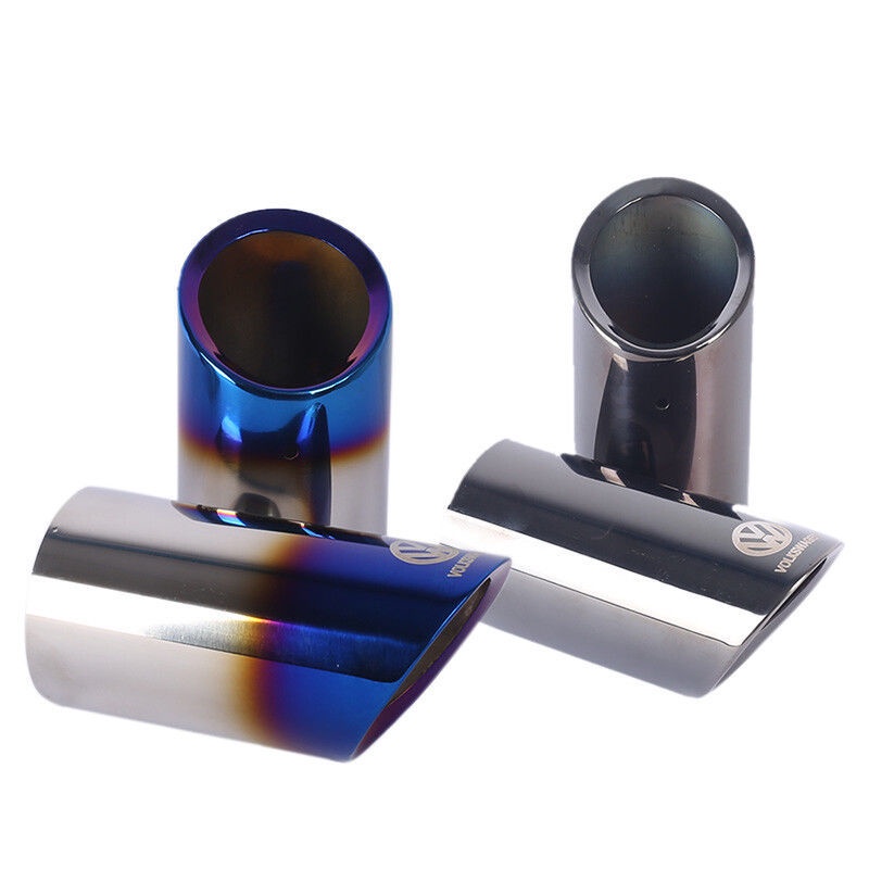 VOLKSWAGEN Ốp Ống Pô Xe Hơi Bằng Thép Không Gỉ Dành Cho VW Jetta MK6 1.4T Polo Golf 6 Golf 7 MK7 1.4T