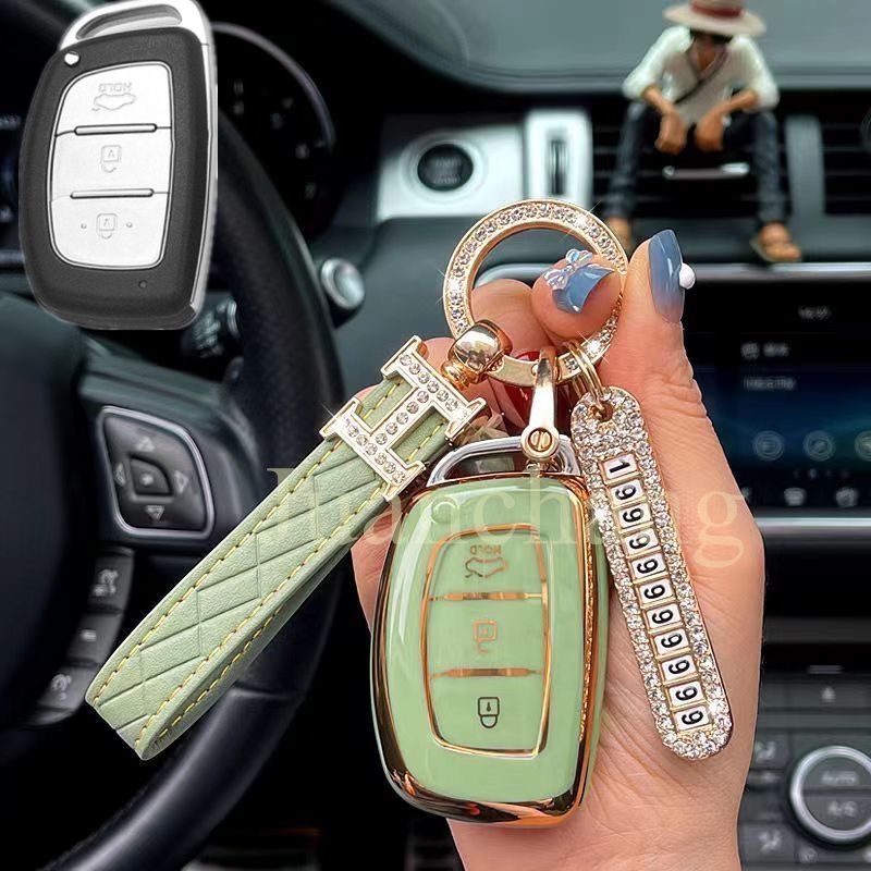 Vỏ TPU Bảo Vệ Chìa Khóa Điều Khiển Từ Xa Cho Hyundai ix35 i30 i20 Tucson Sonata Fe Creta Elantra ix25 ix45 i10 i40 Verna Solaris Mistra Elantra ốp chìa khoá Hyundai i10, Tucson, Elantra. chìa thông minh