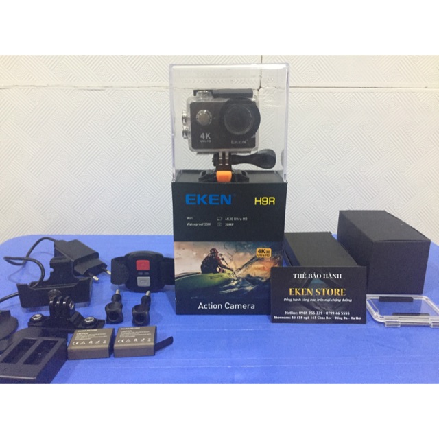 Camera EKEN H9r Bản V8.0 20MP 4K/30fps