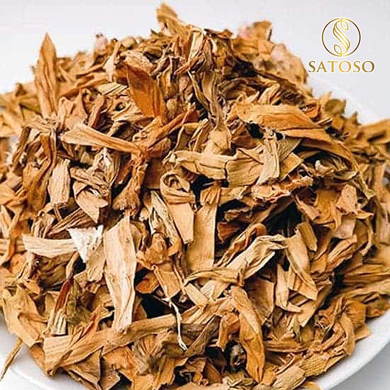 Cây náng hoa trắng khô tốt cho người phì đại tiền liệt tuyến SATOSO 1kg SA90