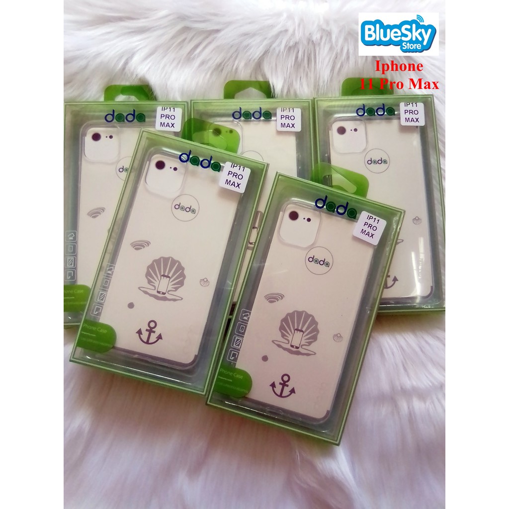 Ốp lưng Iphone 11 Pro Max Dada trong suốt dẻo