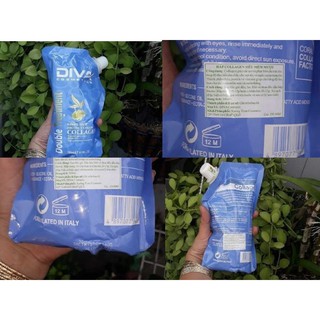 Dầu Hấp Diva Collagen Siêu Mượt 500ml (xanh)