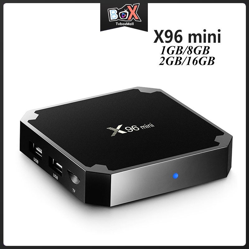 Tv Box Thông Minh X96 2gb 16gb Amlogic S905W Lõi Tứ 2.4ghz Wifi Android 9.0 Và Phụ Kiện