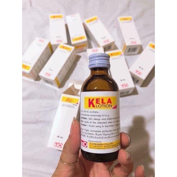 Kela Lotion Thái Lan Giảm Viêm Chân Lông Date mới
