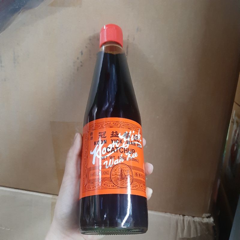 Giấm  Catchup  Koon Yick Wah Kee chai 550ml