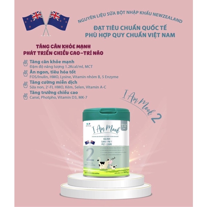 SỮA CÔNG THỨC I AM MOOK SỐ 1 & SỐ 2 - 850g