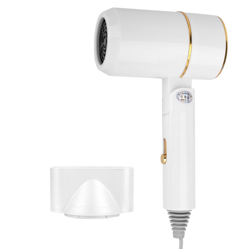 Máy sấy tóc mini gấp gọn  WAIKIL tạo kiểu tóc chuyên nghiệp công suất lớn 1000w có ánh sáng xanh dưỡng tóc mượt WAIKIL