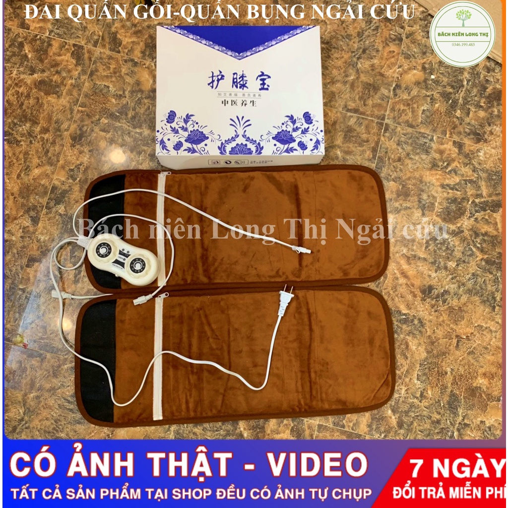 (BH 6  tháng) Đai Chữa Đau Mỏi Tê Bì Khớp Gối Ngải Cứu Hàng Loại 1 Có Bảo Hành