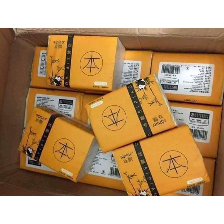 1 Thùng Giấy Ăn Gấu Trúc. Thùng 30 Gói  .