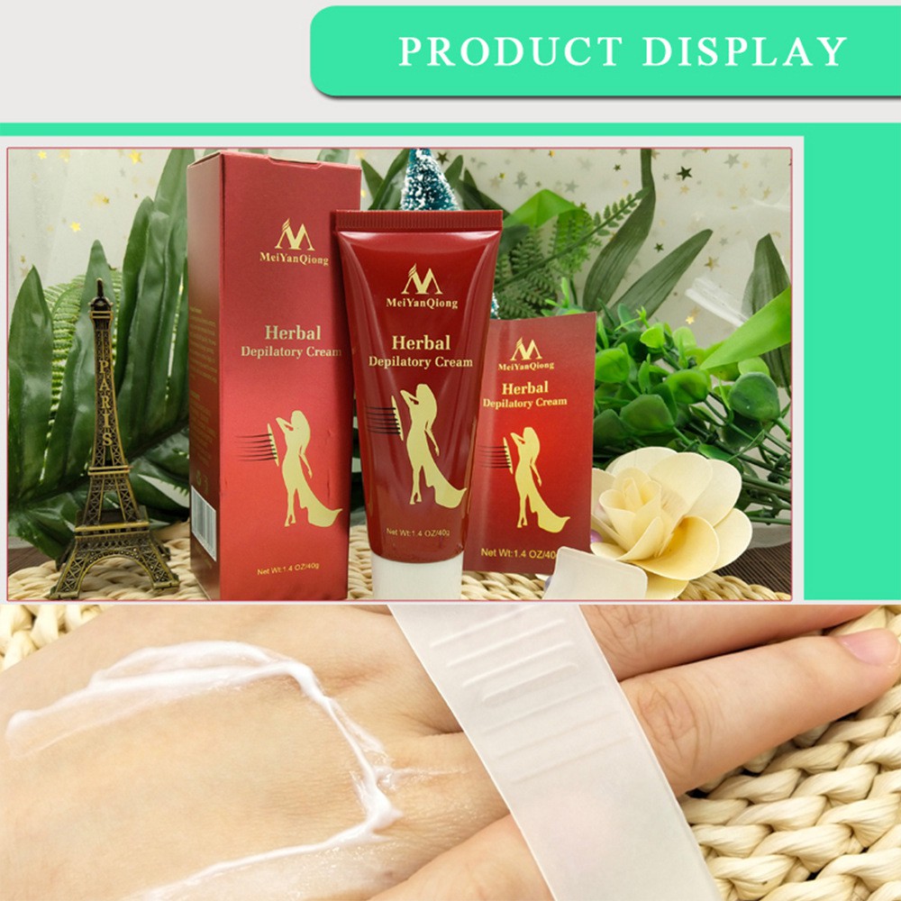 [Chính Hãng] MeiYanQiong Kem Tẩy Lông Tái Tạo Da Triệt Lông Wax Lông Hair Removal Cream