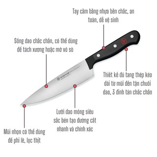 Dao bếp Wusthof Gourmet 16cm - Solingen Đức