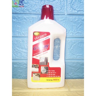 TẨY XI MĂNG TRÊN NỀN GẠCH SAU THI CÔNG G-OKAY CHAI 900ML SIÊU TIẾT KIỆM