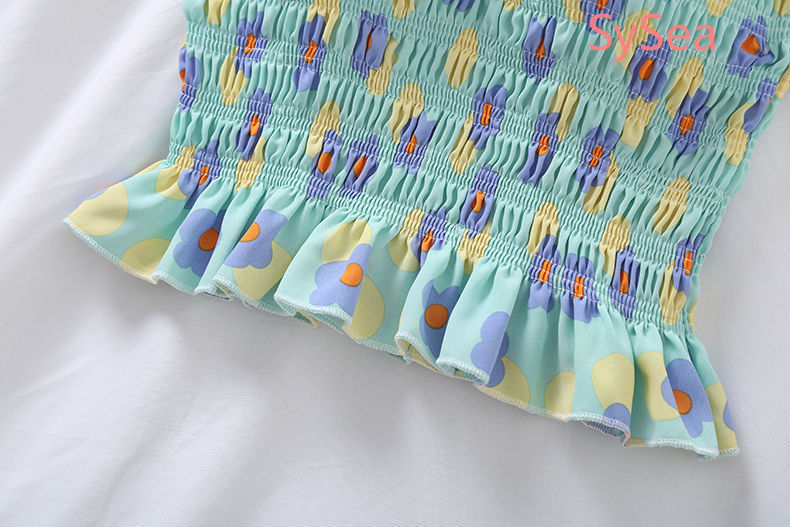 Áo hai dây họa tiết hoa phong cách retro thời trang hè cho nữ