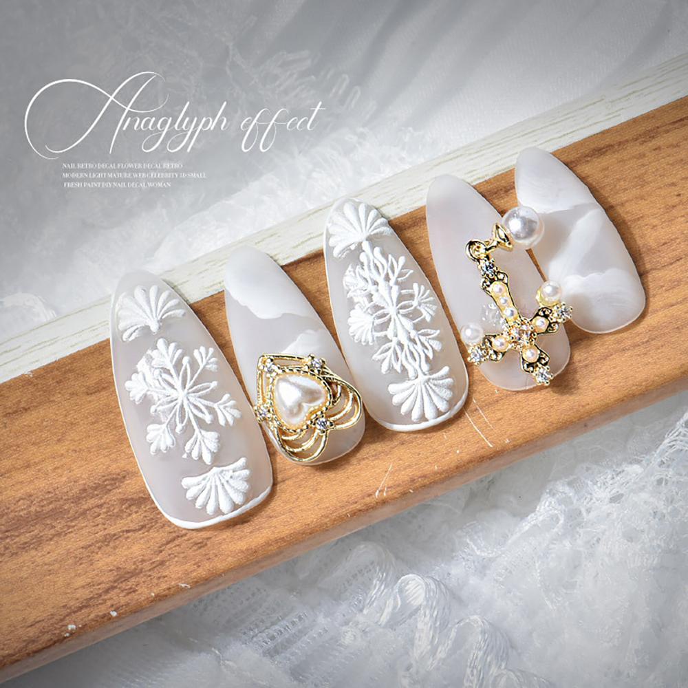 Miếng Dán Trang Trí Móng Tay Chống Thấm Nước Phong Cách Bohemian DIY