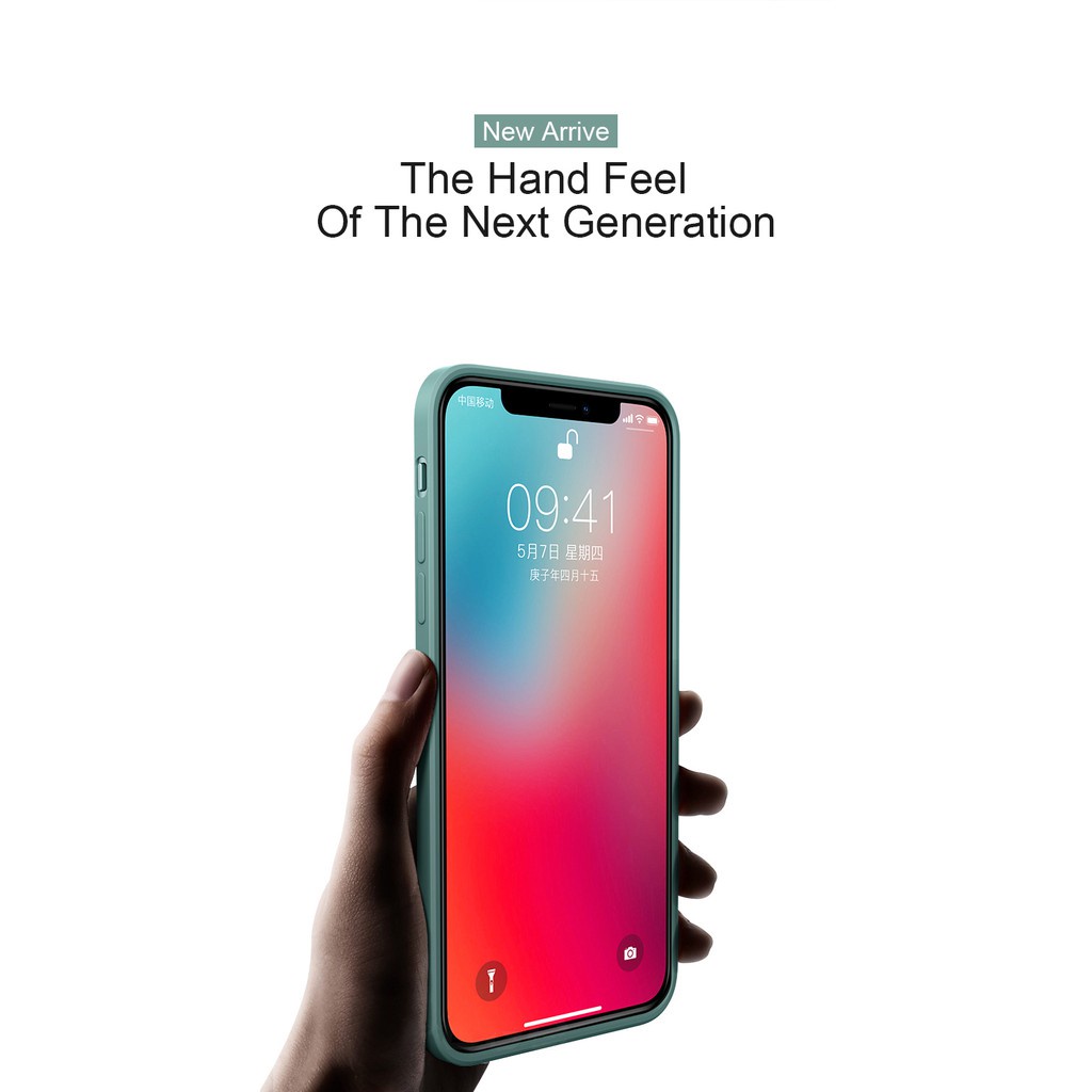 Ốp lưng Silicon Dẻo Mềm Chống Sốc Hình Vuông Sang Trọng Cho iPhone 13 12 11 Pro MAX XS MAX XR X 7 8 Plus