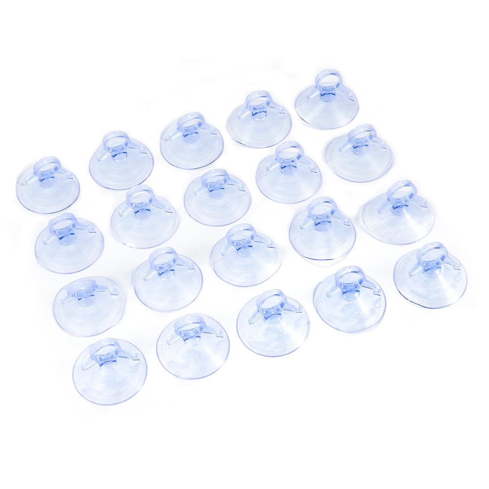 Bộ 20 Miếng Đệm Cao Su 45mm Có Giác Hút Gắn Cửa Sổ Xe Hơi