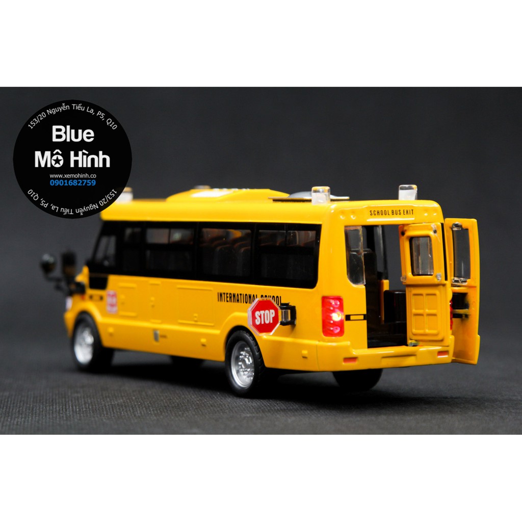 Blue mô hình | Mô hình xe buýt school bus 1:32