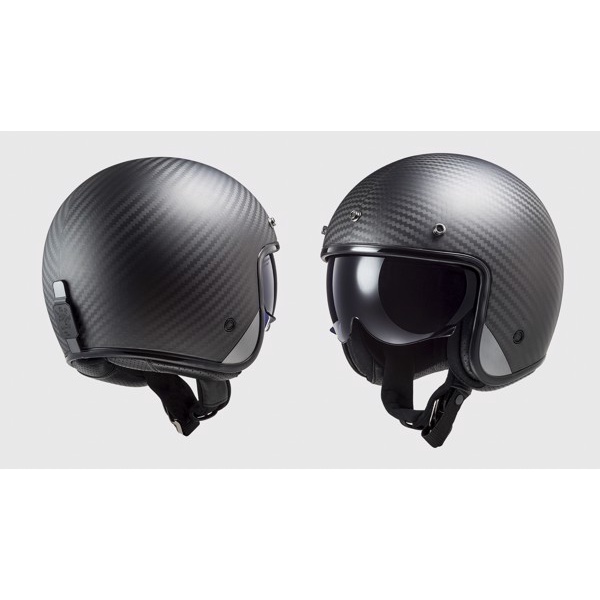 Mũ bảo hiểm 3/4 kính âm LS2 BOB OF601 CARBON