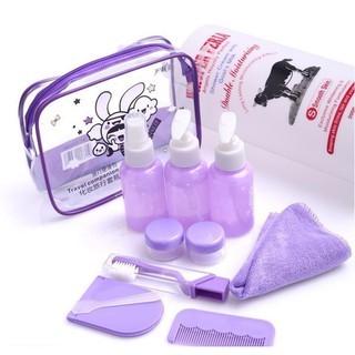 bộ chiết mỹ phẩm đi du lịch 10 món