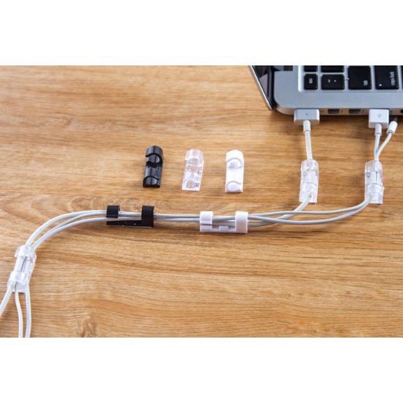 Nẹp Dây Điện, Dây Cáp Loại Lớn  Combo 20 Nẹp Dây Điện Loại Lớn Dán Tường 88068 Sỉ Lẻ Gia Dụng 88