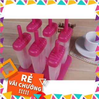 Khuôn Làm Kem Có Nắp (Set 6 Que)